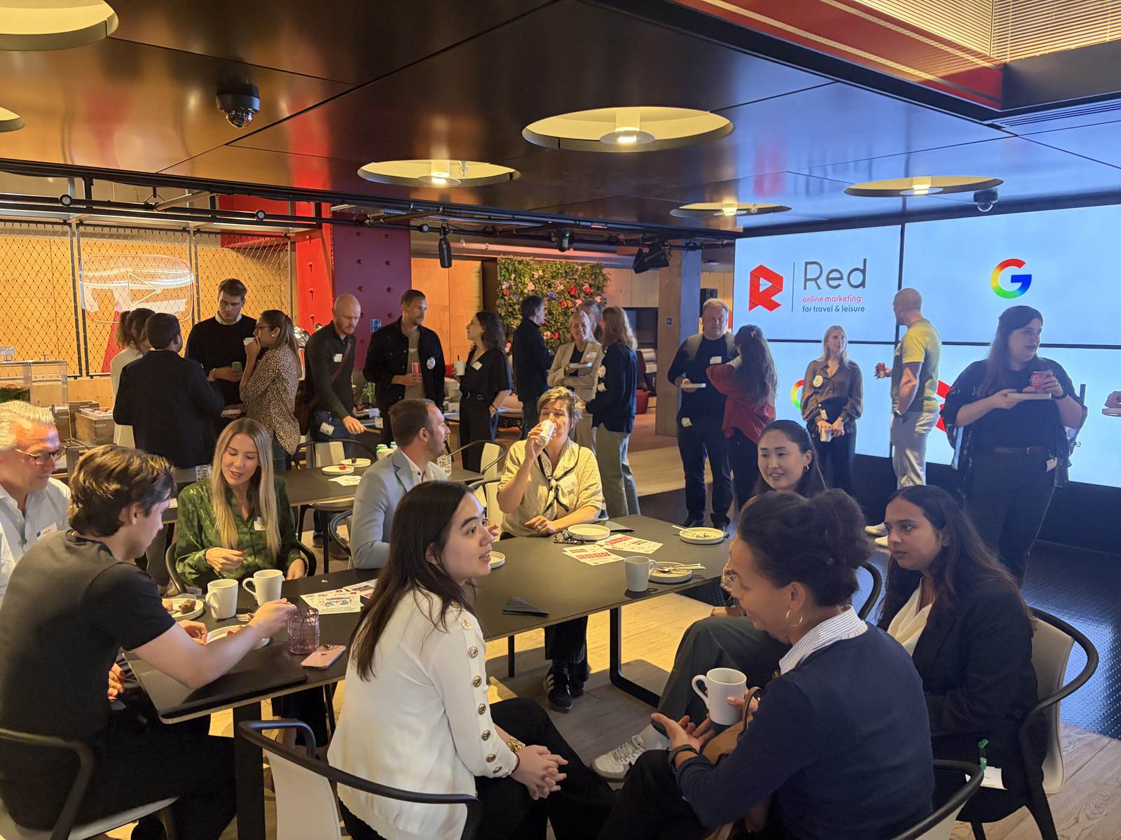 The audience at Online Marketing in the AI Era, Google's London office, 21 September 2026